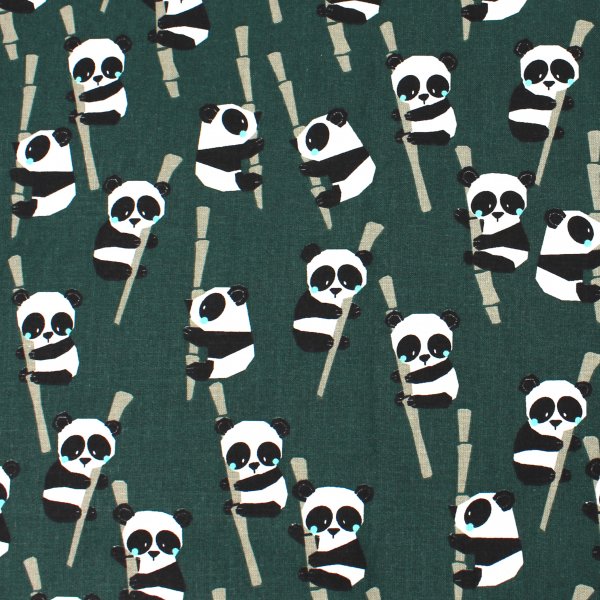 Baumwollstoff Panda