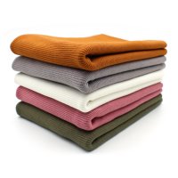 Bündchenstoff Set RIB Bunt2 5er Set