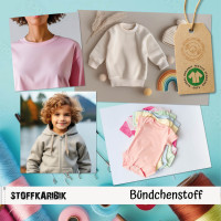 Bündchenstoff Set Bunt1 10er Set