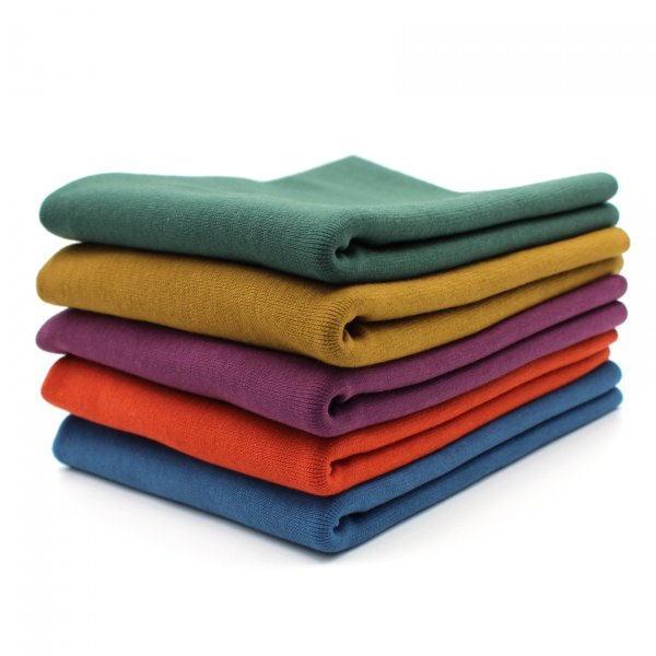 Bündchenstoff Set Bunt1 5er Set