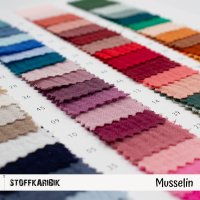 Farbkarte 3 Musselin UNI 3959