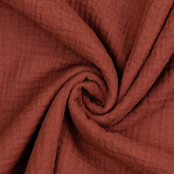Bio-Musselin Double Gauze 034 Rourge