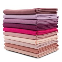 Bündchenstoff Set Rosatöne 10er Set