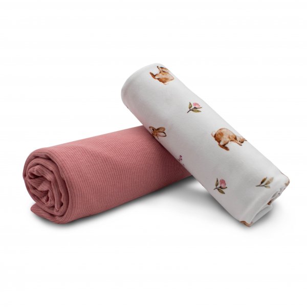 Hase mit Blumen Digital Set33