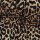 French Terry Leoprint Light Brown