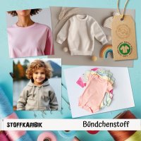 Bündchenstoff Set Lilatöne 1 10er Set