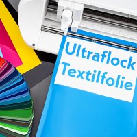 1x EVO Ultraflock DIN A4 Bogen 26 Türkis