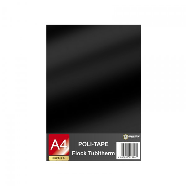1x Poli-Tape Tubitherm DIN A4 Bogen (30x20cm) 26 Schwarz