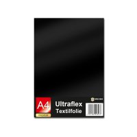 1x Ultraflex S DIN A4 Bogen (30x20cm) 001 Schwarz