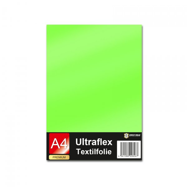 1x Ultraflex S DIN A4 Bogen (30x20cm) 045 Grün fluor