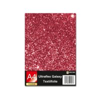 1x Ultraflex S DIN A4 Bogen (30x20cm) 058 Galaxy Rot