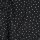 Double Gauze Little Dots 001 Schwarz