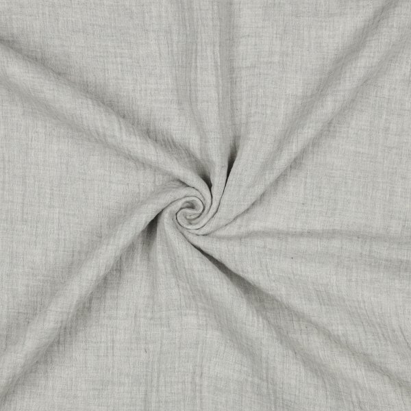 Double Gauze Melange 001 Ecru Melange