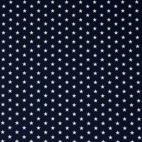 Poplin Petit Stars 002 Navy