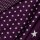 Poplin Petit Stars 007 Purple