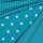 Poplin Petit Stars 009 Turquoise
