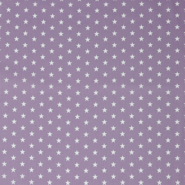Poplin Petit Stars 015 Lilac