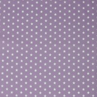 Poplin Petit Stars 015 Lilac