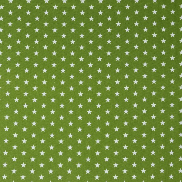 Poplin Petit Stars 017 Green