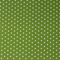 Poplin Petit Stars 017 Green
