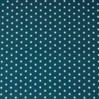Poplin Petit Stars 023 Petrol