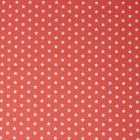 Poplin Petit Stars 024 Coral