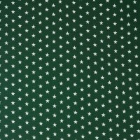 Poplin Petit Stars 027 Dark Green