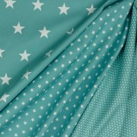 Poplin Petit Stars 029 Old Green