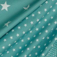 Poplin Petit Stars 029 Old Green