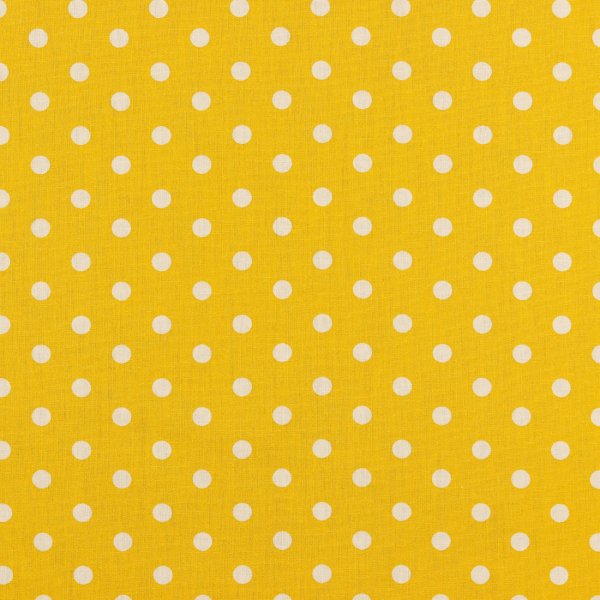 Poplin Petit Dots 016 Yellow