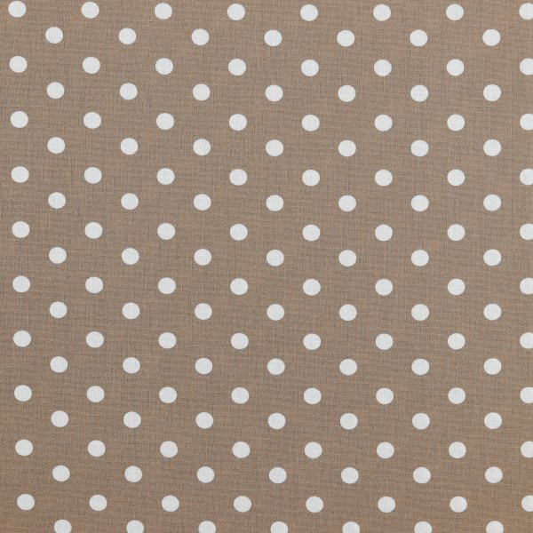 Poplin Petit Dots 019 Taupe
