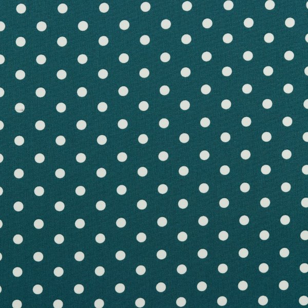 Poplin Petit Dots 023 Petrol