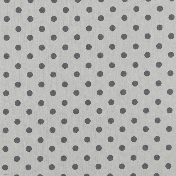 Poplin Petit Dots 113 Weiß/Grey
