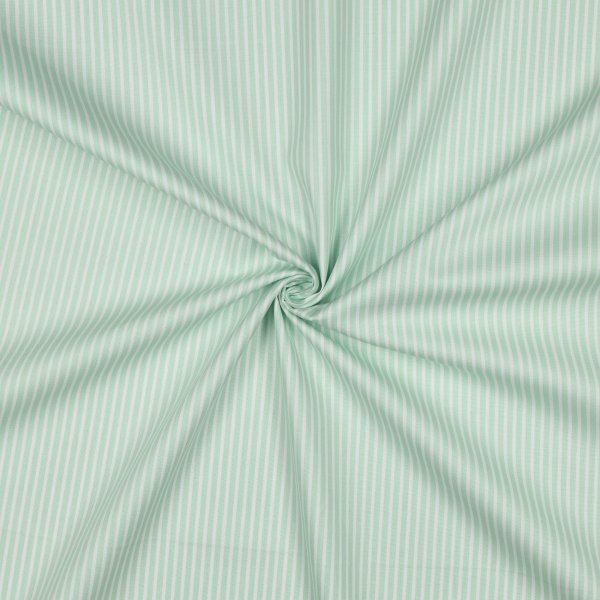 Poplin Stripes 011 Mint