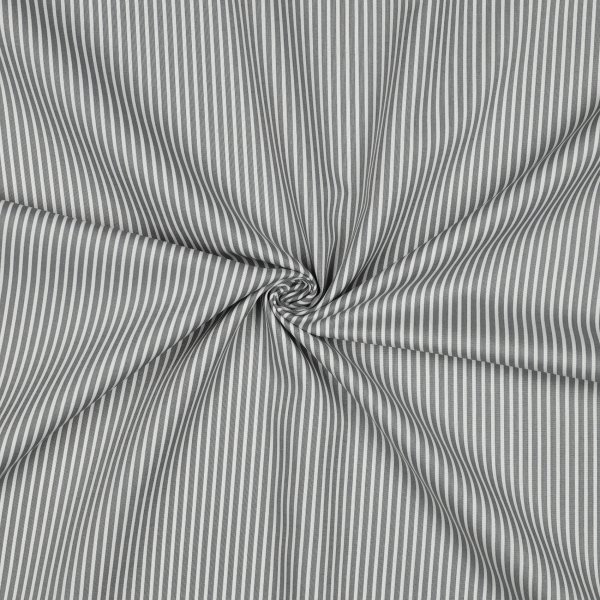 Poplin Stripes 013 Grey