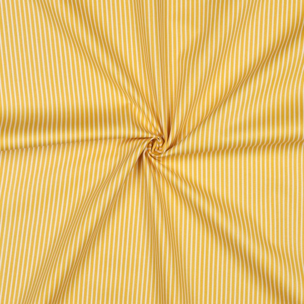Poplin Stripes 016 Yellow