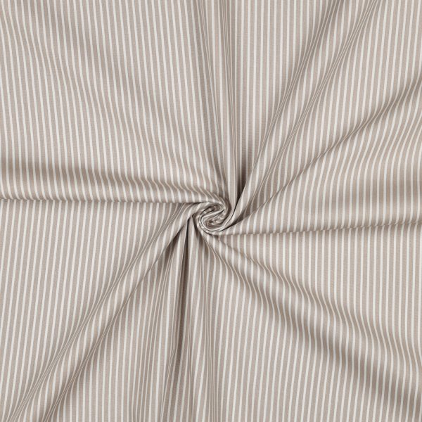 Poplin Stripes 022 Sand