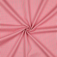 Poplin Stripes 024 Coral