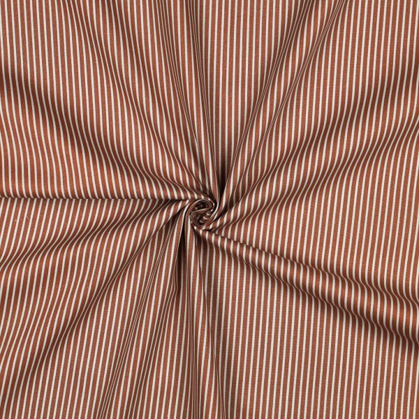 Poplin Stripes 030 Terra