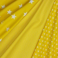 Poplin Stars 016 Yellow