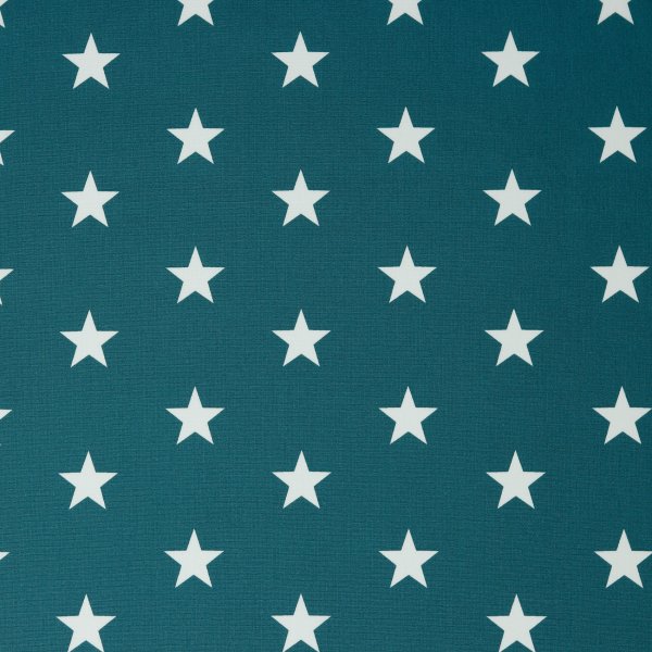 Poplin Stars 023 Petrol