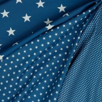 Poplin Stars 025 Blue
