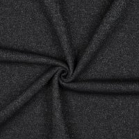Sweat Lurex 010 Schwarz Silber
