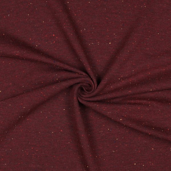Cosy Colours Sweat 028 Bordeaux Melange
