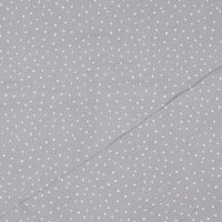Double Gauze Little Dots 003 Grey