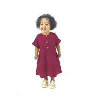 Double Gauze Little Dots 024 Blush