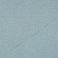 Double Gauze Little Dots 032 Aqua