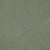 Double Gauze Little Dots 035 Pickle