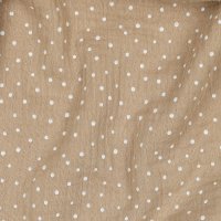 Double Gauze Little Dots 036 Beige