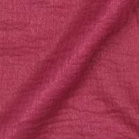 Double Gauze Foil 006 Cerise